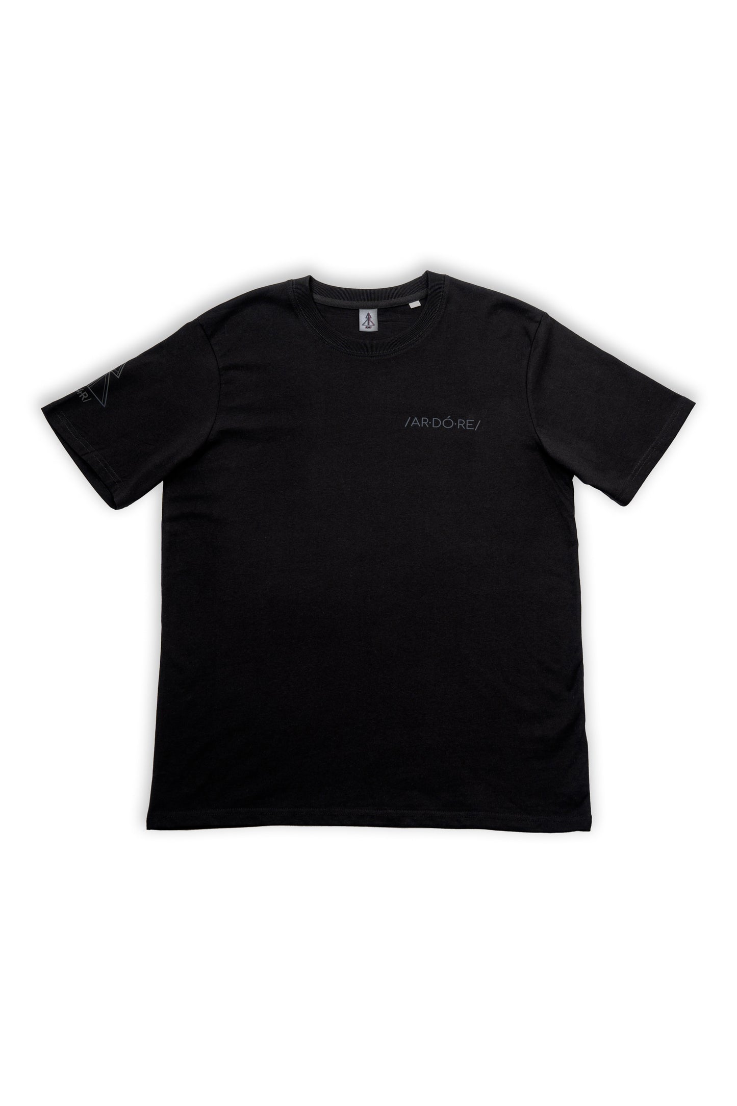 R4R-B-126V VULCANO BLACK T-SHIRT