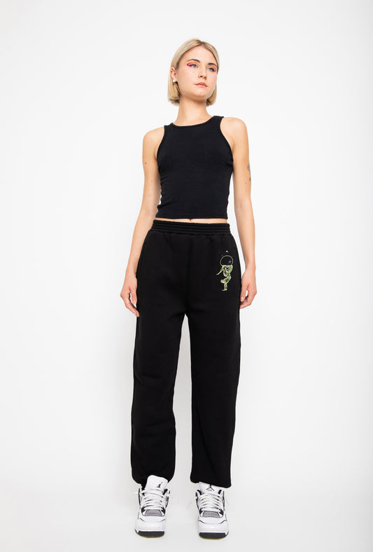 R4R-B-117-10 SWEATPANTS WITH RELIEF PRINT
